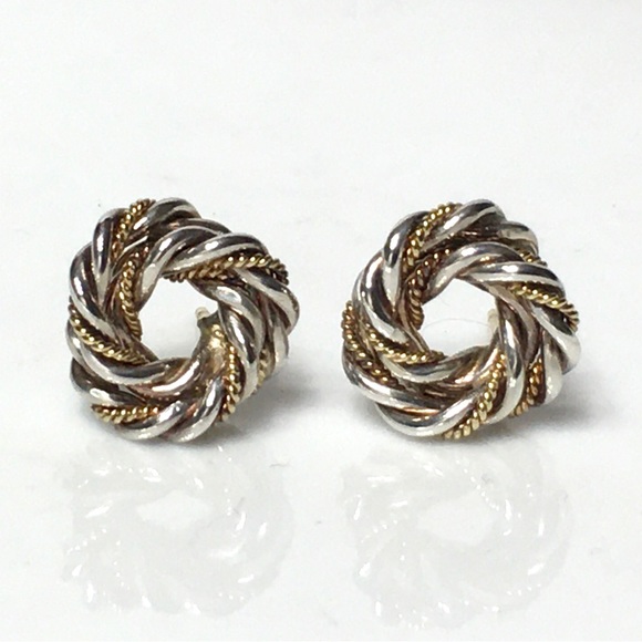 Tiffany & Co. Jewelry Tiffany Co Chain Wrapped Earrings Poshmark